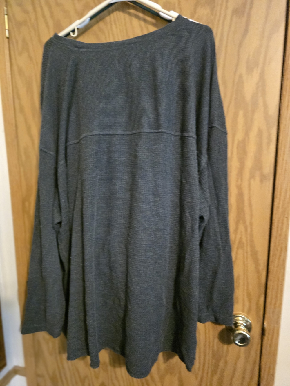 Terra & Sky Charcoal Gray Ribbed - 3 Piece Set - Picture 4 of 11